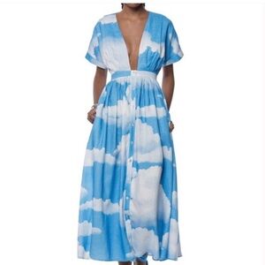 Mara hoffman kimono cloud dress